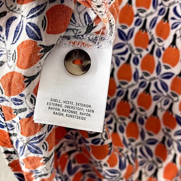 MAEVE BY ANTHROPOLOGIE ‎ MULTICOLOR  ALL OVER PRINT  TOP SIZE S - Picture 9 of 10